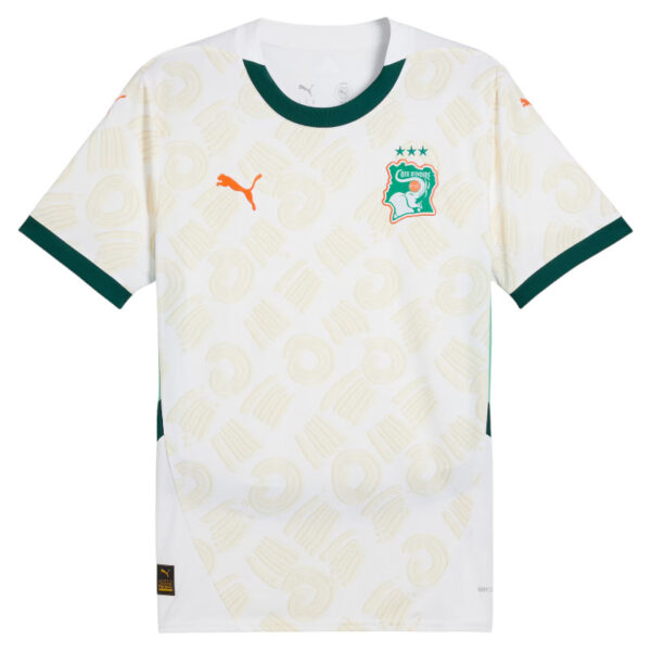 Ivory Coast Away Children's Kit Jersey 2024 2025 - Image 2