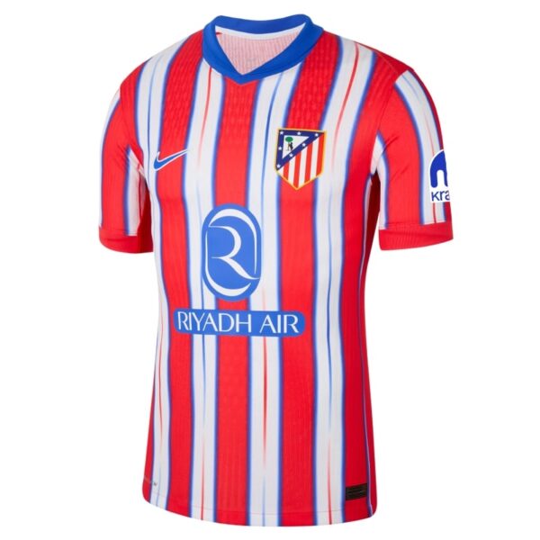 Atletico Madrid 2024 2025 Home Kids Kit Shirt - Image 2