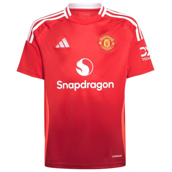 Manchester United Home Child Kit Shirt 2024 2025 - Image 2