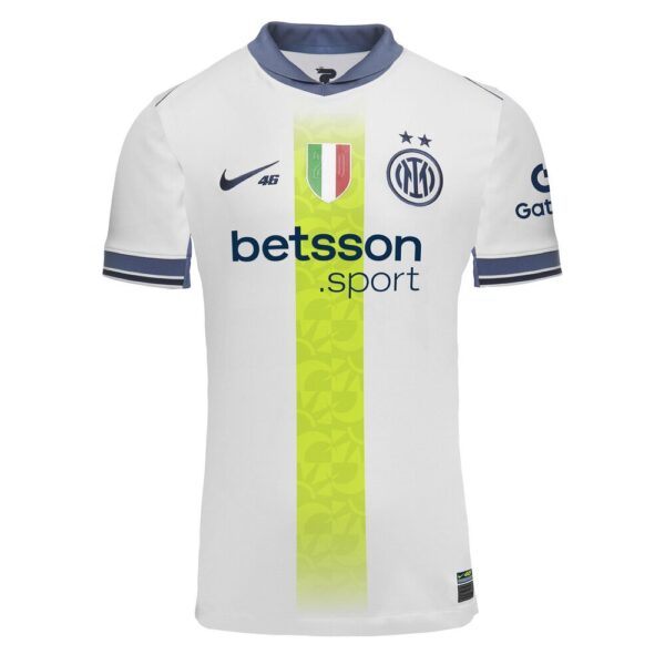 Inter Milan Away Kids Kit Jersey 2024 2025 Special Edition VR46 - Image 2
