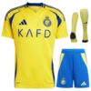 AL Nassr Home Children's Kit Jersey 2024 2025