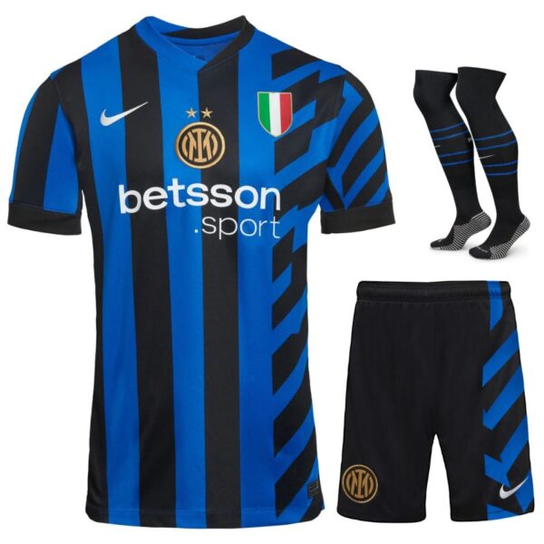 Inter Milan Children's Home Kit Jersey 2024 2025