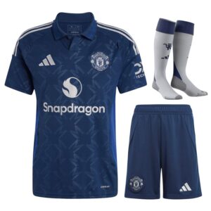 Manchester United Away Child Kit Jersey 2024 2025