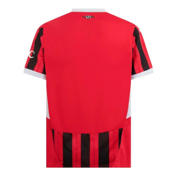 AC Milan Children's Home Kit Jersey 2024 2025 Black - Image 3