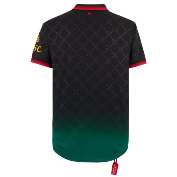 AC Milan Kids Kit Jerseys Fourth Off White Black 2024 2025 - Image 3