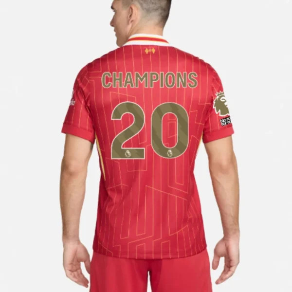 Liverpool 24-25 Premier League Champions Home CHAMPIONS 20 Kit (S-4XL)
