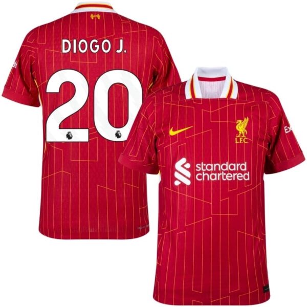 Liverpool Dri-Fit ADV Match Home Diogo J. 20 Jersey 2024-2025 (Premier League)